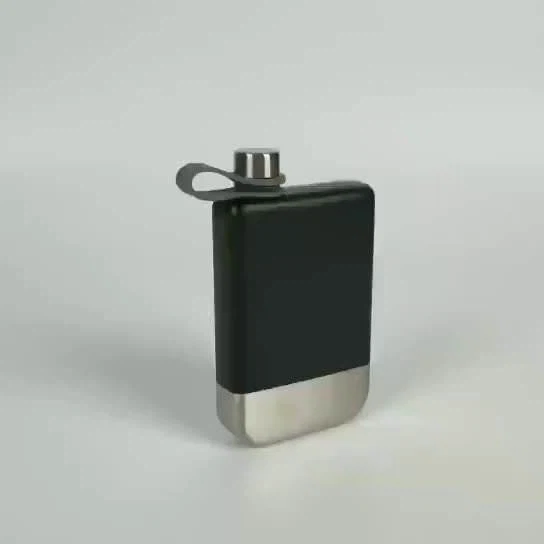 زجاجة الخمور الفولاذ المقاوم للصدأ 9oz